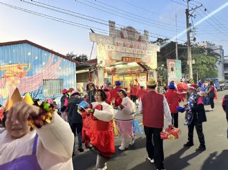 112年12月25日：1、參與2023世界神明聯誼會「共生吉祥」活動(高雄佛光山) 、2、至阿蓮營盤六興宮、楠西聖濟宮參訪。