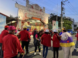 112年12月25日：1、參與2023世界神明聯誼會「共生吉祥」活動(高雄佛光山) 、2、至阿蓮營盤六興宮、楠西聖濟宮參訪。