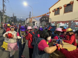 112年12月25日：1、參與2023世界神明聯誼會「共生吉祥」活動(高雄佛光山) 、2、至阿蓮營盤六興宮、楠西聖濟宮參訪。