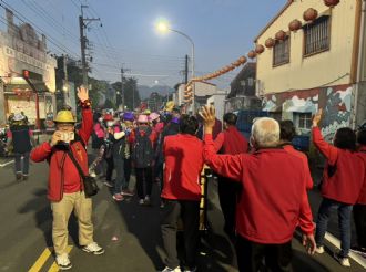 112年12月25日：1、參與2023世界神明聯誼會「共生吉祥」活動(高雄佛光山) 、2、至阿蓮營盤六興宮、楠西聖濟宮參訪。