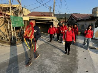 112年12月25日：1、參與2023世界神明聯誼會「共生吉祥」活動(高雄佛光山) 、2、至阿蓮營盤六興宮、楠西聖濟宮參訪。