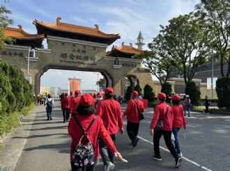 112年12月25日：1、參與2023世界神明聯誼會「共生吉祥」活動(高雄佛光山) 、2、至阿蓮營盤六興宮、楠西聖濟宮參訪。