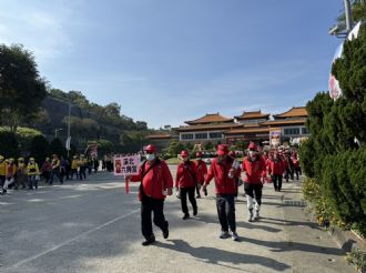 112年12月25日：1、參與2023世界神明聯誼會「共生吉祥」活動(高雄佛光山) 、2、至阿蓮營盤六興宮、楠西聖濟宮參訪。