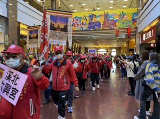 112年12月25日：1、參與2023世界神明聯誼會「共生吉祥」活動(高雄佛光山) 、2、至阿蓮營盤六興宮、楠西聖濟宮參訪。