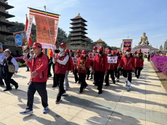 112年12月25日：1、參與2023世界神明聯誼會「共生吉祥」活動(高雄佛光山) 、2、至阿蓮營盤六興宮、楠西聖濟宮參訪。