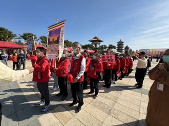 112年12月25日：1、參與2023世界神明聯誼會「共生吉祥」活動(高雄佛光山) 、2、至阿蓮營盤六興宮、楠西聖濟宮參訪。