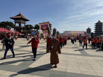 112年12月25日：1、參與2023世界神明聯誼會「共生吉祥」活動(高雄佛光山) 、2、至阿蓮營盤六興宮、楠西聖濟宮參訪。