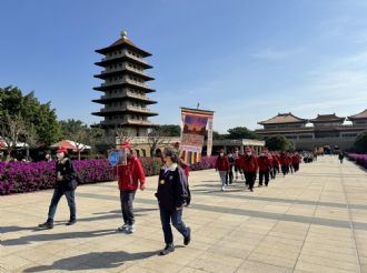 112年12月25日：1、參與2023世界神明聯誼會「共生吉祥」活動(高雄佛光山) 、2、至阿蓮營盤六興宮、楠西聖濟宮參訪。