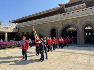 112年12月25日：1、參與2023世界神明聯誼會「共生吉祥」活動(高雄佛光山) 、2、至阿蓮營盤六興宮、楠西聖濟宮參訪。