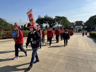 112年12月25日：1、參與2023世界神明聯誼會「共生吉祥」活動(高雄佛光山) 、2、至阿蓮營盤六興宮、楠西聖濟宮參訪。