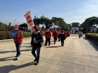 112年12月25日：1、參與2023世界神明聯誼會「共生吉祥」活動(高雄佛光山) 、2、至阿蓮營盤六興宮、楠西聖濟宮參訪。