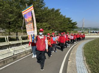 112年12月25日：1、參與2023世界神明聯誼會「共生吉祥」活動(高雄佛光山) 、2、至阿蓮營盤六興宮、楠西聖濟宮參訪。