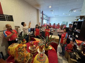 113年6月4日六興宮至彰化福寧宮、山寮鄧安宮、頂番太子壇、鹿港三妃宮、溝墘永順宮、豐原玉濟宮參訪。(1/2)