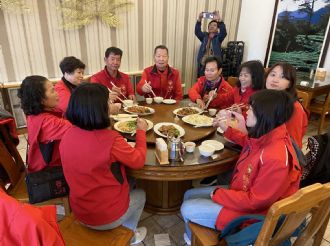 113年1月8日-1月9日六興宮第2次至翠巒慈巒宮、環山環清宮、武陵陵后宮、佳陽碧雲宮、梨山天龍宮、松茂天松宮參訪。