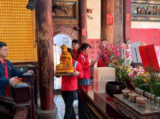114年12月17日恭迎普陀山觀音佛祖入六興宮觀音佛祖殿安座典禮