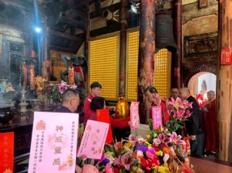 114年12月17日恭迎普陀山觀音佛祖入六興宮觀音佛祖殿安座典禮