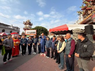115年2月18日初二縣長至六興宮發紅包