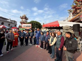 115年2月18日初二縣長至六興宮發紅包