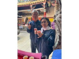 115年2月18日初二縣長至六興宮發紅包