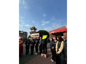 115年2月18日初二縣長至六興宮發紅包