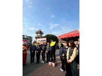 115年2月18日初二縣長至六興宮發紅包