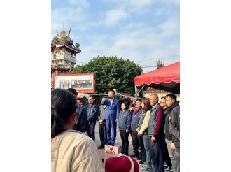 115年2月18日初二縣長至六興宮發紅包
