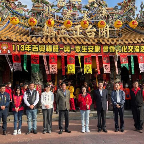 113年2月24日【吉興福旺∞興∞眾生安康】會香文化交流活動，活動一：太保市溪南地區、勞工住宅地區會香(1/3)