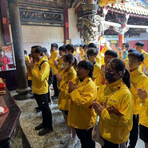 113年1月31日桃園中壢東興國中參拜祈福