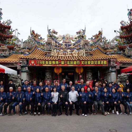 114年1月27日行政院院長卓榮泰先生至六興宮祈福